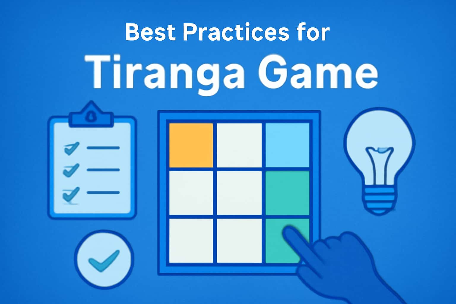 An informative scene showcasing the best practices for Tiranga Game.