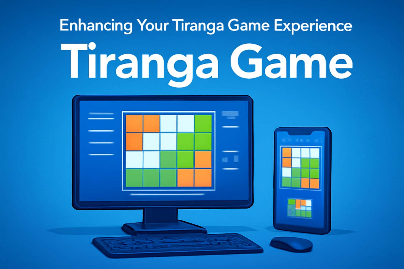 Illustration representing the Enhancing Your Tiranga Game Experience theme.