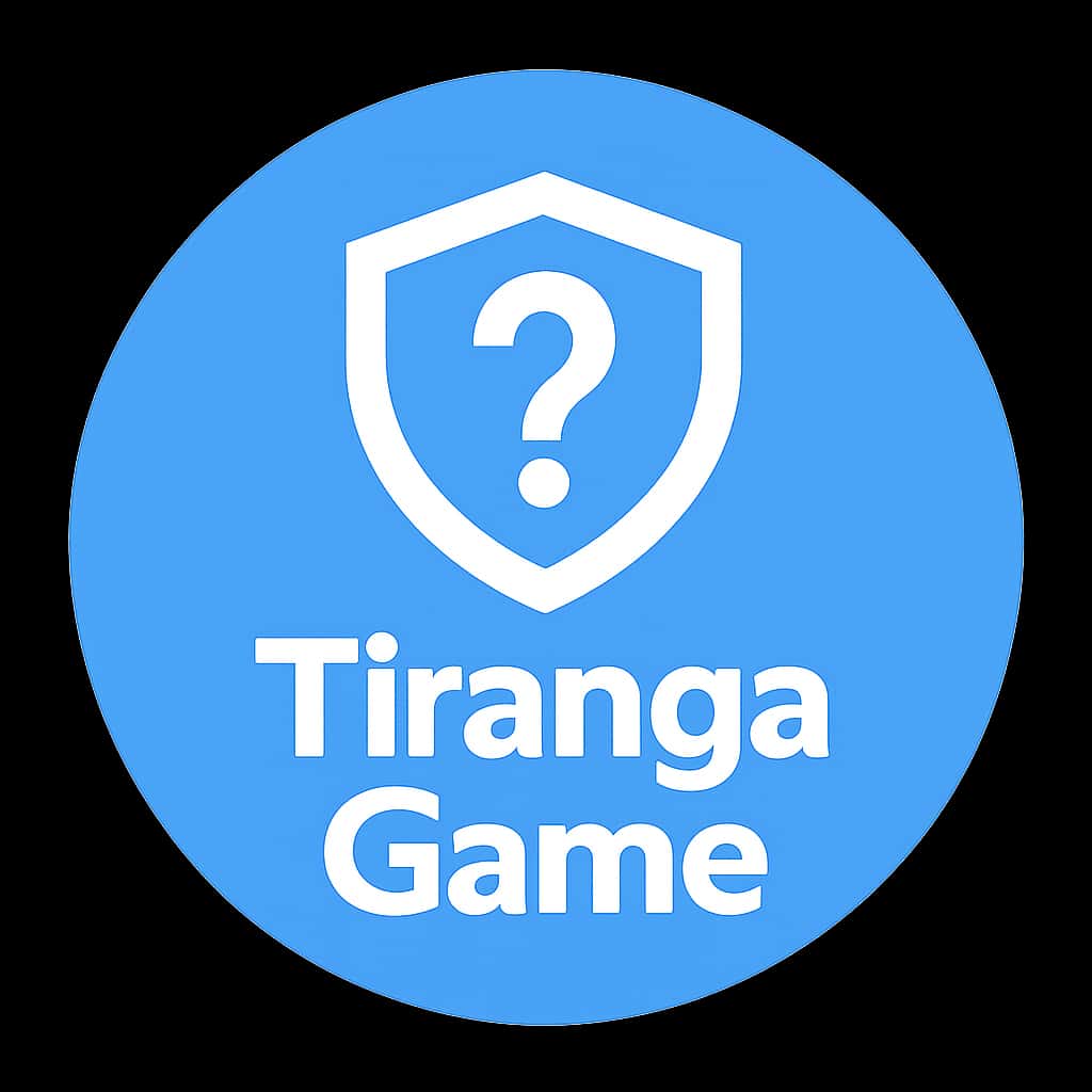 A professional badge representing the security of Tiranga Game.