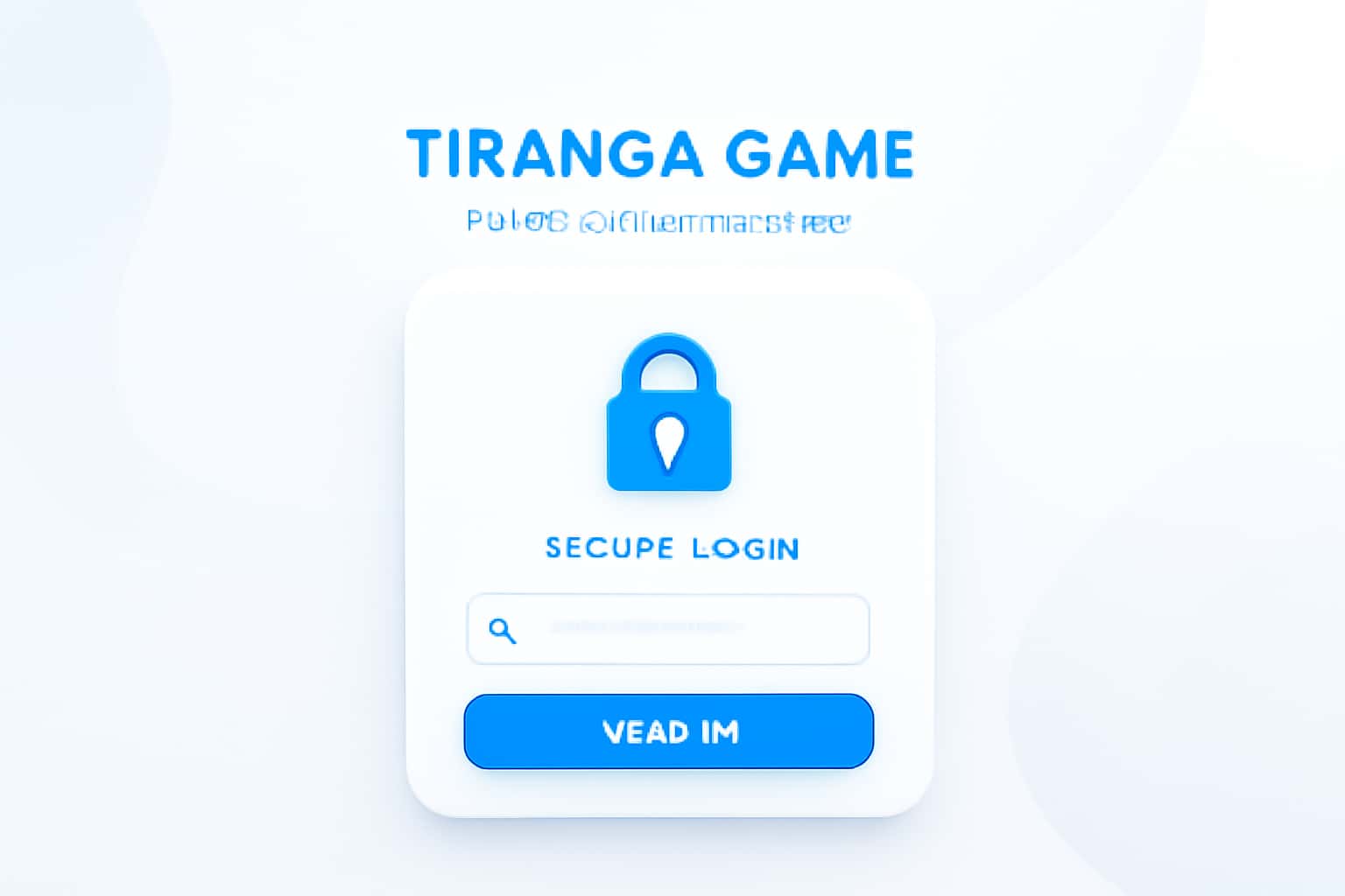Tiranga Game Sign In & Dashboard Interface