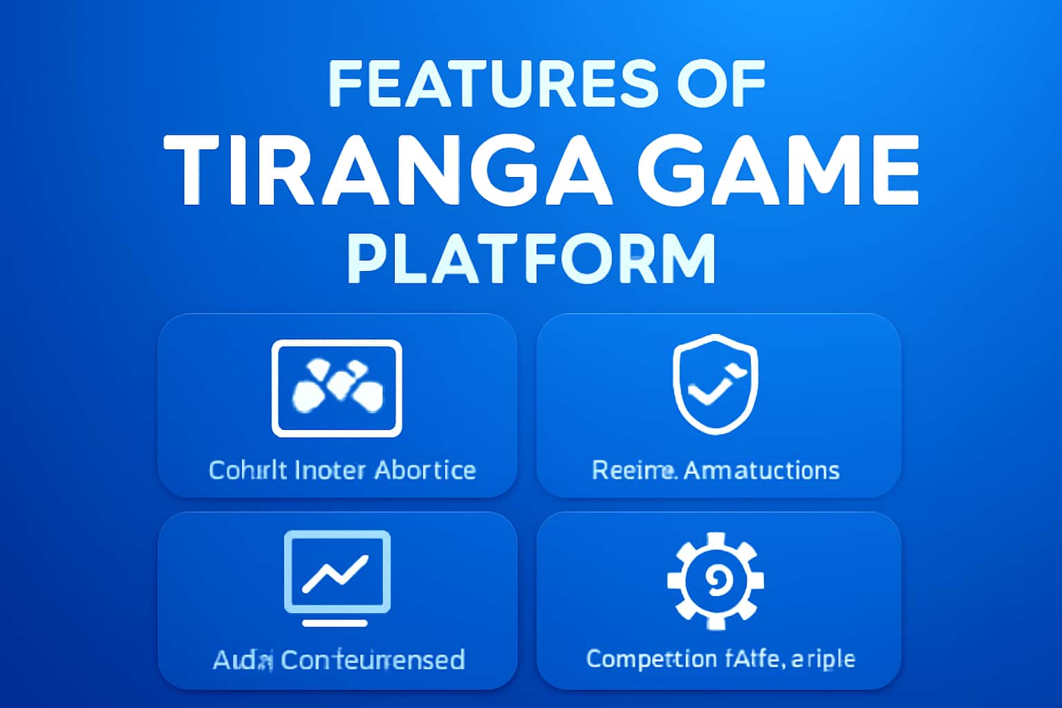 An informative scene depicting the features of the Tiranga Game Platform with the text 'Tiranga Game'.