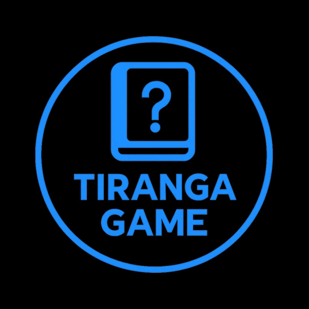 An icon symbolizing the Tiranga Game Setup Guide in a minimalist style.
